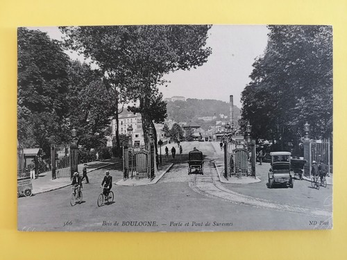 Cpa paris bois - -,