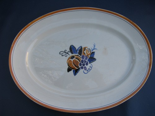 Grand plat ovale - plat,