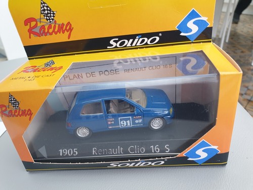 Solido renault clio 16s - renault,
