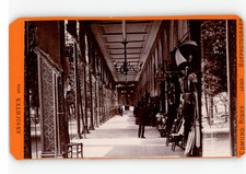 Edmund Risse, Allemagne, Arcade à identifier, CDV vintage, ca.1880 Edmund Risse,