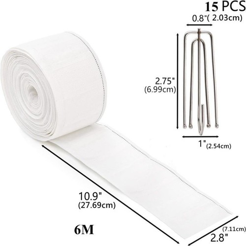 Tissu rideau mètres avec 15 - avec,