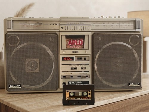 Sharp 9696h rare boombox - 9696h,