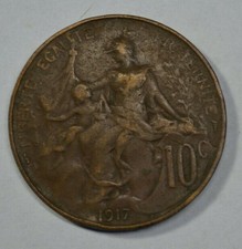 10 centimes 1917
