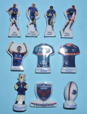 Série complète de 10 fèves Rugby FC Grenoble 2017 maison Fontan