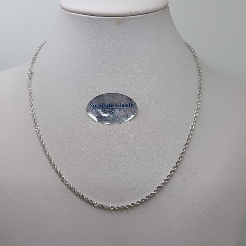 Collier unisex maille corde - À,