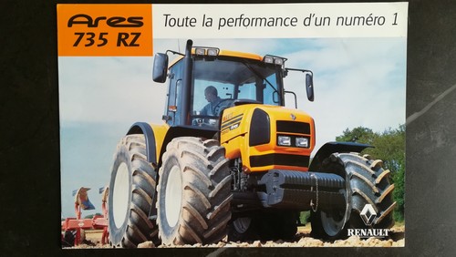 Brochure tracteur renault - brochure,