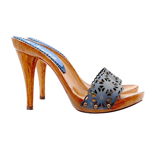 Mules avec tige cuir - mules,