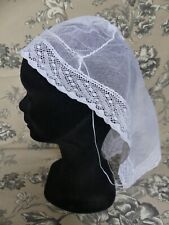 Coiffe Bretonne d'AURAY  broderie sur Tulle ancienne  34cm haut