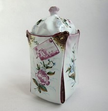 Rare Pot en Faïence de St Clément Signature Manuscrite