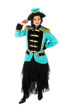Costume Cologne Turquoise Or
