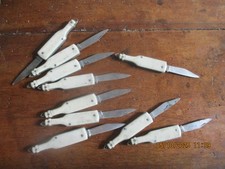 LOT DE 10 CANIF COUTEAU FORME