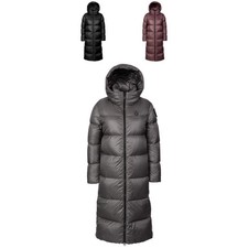 Manteau D'hiver Celia Bleu Pour Femmes Veste Matelassée Anorak Parka