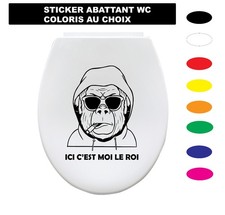 Sticker WC Singe –