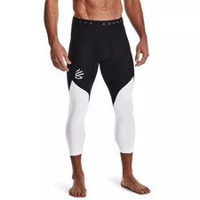 Legging de compression 3/4 Under Armour Curry Brand noir