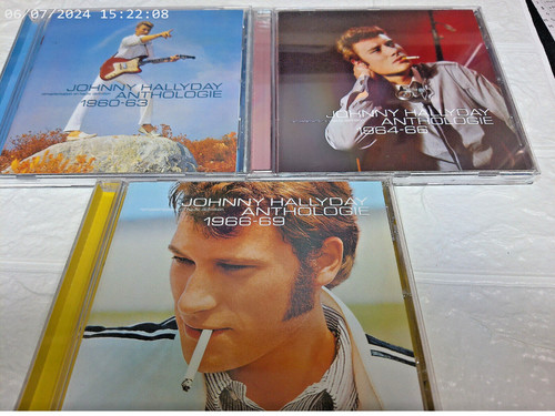 Johnny hallyday anthologie - cd,