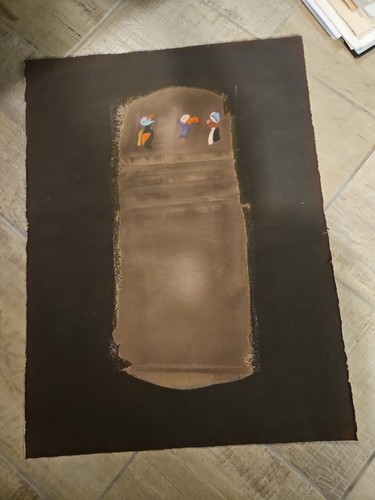 œuvre original sur - original, papier