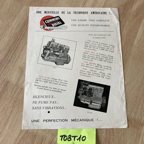 Moteur diesel cummins - diesel,