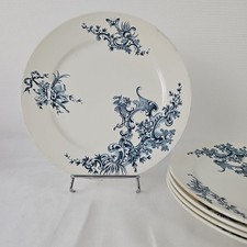 Assiettes Plates Régent De Boch Frères Keramis Terre De Fer
