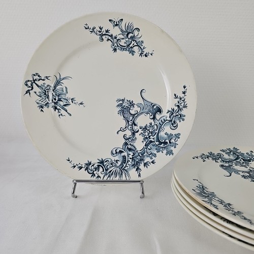 Assiettes plates régent - assiettes,