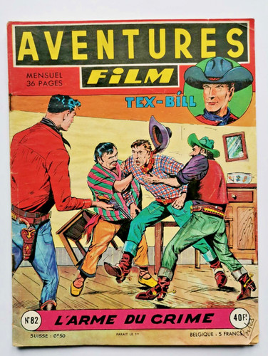Aventures film tex bill - bd,