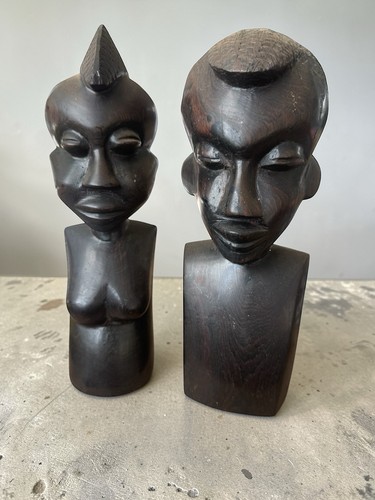 Paire statuettes africaines - paire,