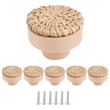 Boutons de Commode en Rotin