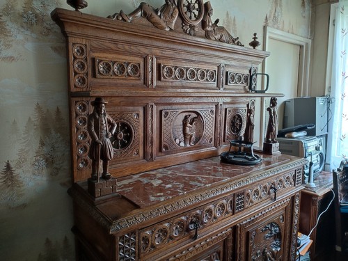 Salle manger bretonne - salle,