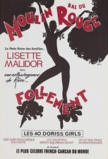 René Gruau, 1980s - Bal Du Moulin Rouge, Follement - Original Vintage Affiches