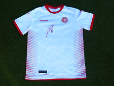 Maillot TUNISIE signed signé WAHBI KHAZRI foot ultras TUNISIA