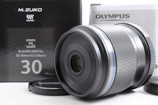 Objectif Olympus M.Zuiko Digital ED 30mm F3.5 AF Micro Four Thirds TOP MINT...
