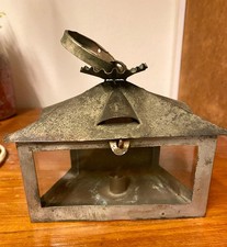 Ancienne Lanterne en métal à bougie