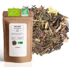 Thé Vert Bio Rose Fruitée -