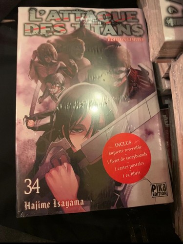 Attaque des titans tome 34 - -,