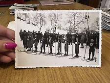Carte Postale Photographie Frabosa Soprana Champs De Ski Skieurs Baby-Foot * Bf