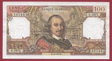 Francs  100 Francs " Corneillle"  du 02/06/1977.E ( 17) .Alph S..1077 -TTB+
