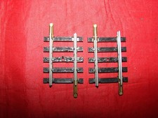 JOUEF HO 2 RAILS DROITS 5 TRAVERSES TRAIN ELECTRIQUE ACIER 475/6