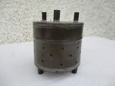 Faisselle ancienne Moule à fromage égouttoir boite en métal Art-populaire 1900