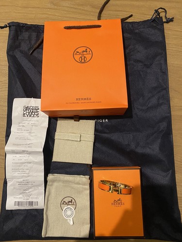 Bracelet hermes clic - bracelet, or