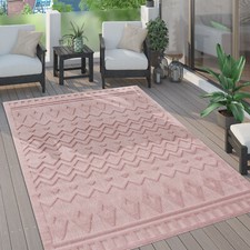 Tapis Exterieur Terrasse Salon Cuisine Motif Scandinave Motif Ethnique Uni