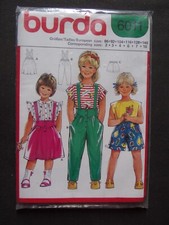 § patron BURDA 6011 fille 2 à 10 ans