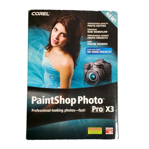 Corel paintshop photo pro - photo, x3