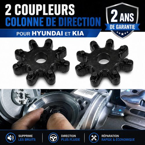 Coupleur colonne direction - x2,