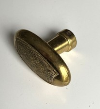 poignee de porte ou cremone en bronze laiton massif pour carre 6 mm