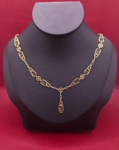 Collier jaune carats - or, 18