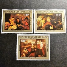 TIMBRE CENTRAFRIQUE TABLEAUX