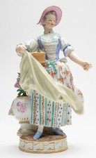 Meissen figure flower - figure,
