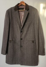 Très Beau Manteau  Father & Sons marron TBE. Taille  XL (voir mesures)