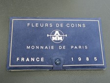 Coffret Fleurs De Coins 1985 Monnaie De Paris