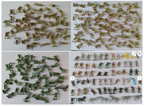 Lot soldat atlantic airfix - *,