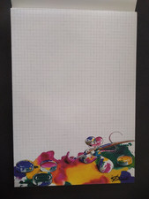 Diddl Rare Feuille blanche A4 numéro 11 Le Peintre